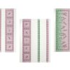 Комплект полотенец из 3 шт. Фиолето-3
