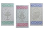 Комплект полотенец из 3 шт., Артикул 17С122-ШР/фкор, Размер 49*90, Сорт 1, Рисунок 243, Цвет 0