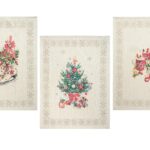 Комплект полотенец из 3 шт., арт. 20С189-ШР+К/п.р/фкор, р-р 46*60, с. 1, рис. 339, цв. 1