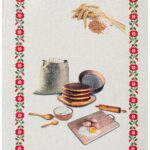 Полотенце, арт. 17С336-ШР/п.р., р-р 50*70, с. 1, рис. 268, цв. 1